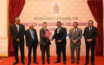 Memorandum of Understanding Between University of Northumbria Newcastle, UK and University of Colombo