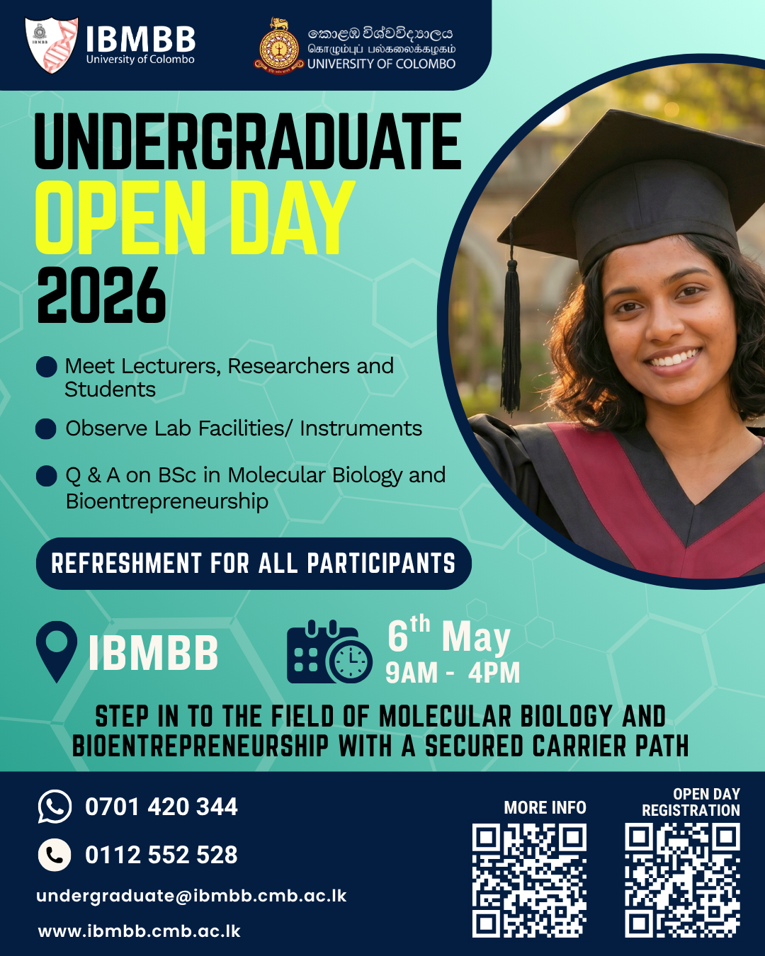 IBMBB Undergraduate Open Day 2026