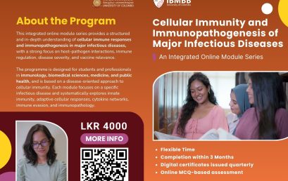 Cellular Immunity and Immunopathogenesis of Major Infectious Diseases