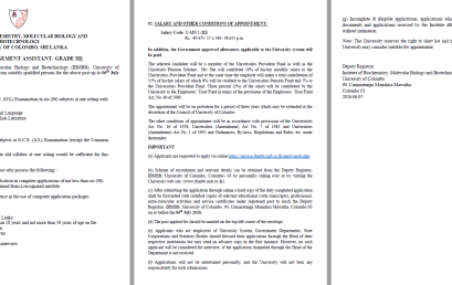 POST OF MANAGEMENT ASSISTANT- GRADE III