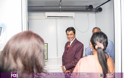 Opening of The in-Vivo Testing Facility