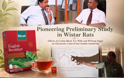 Preliminary Study Concerning Health Benefits Mediated by Ceylon Black Tea as a Supplementary Beverage for Favourable Glycaemic Control
